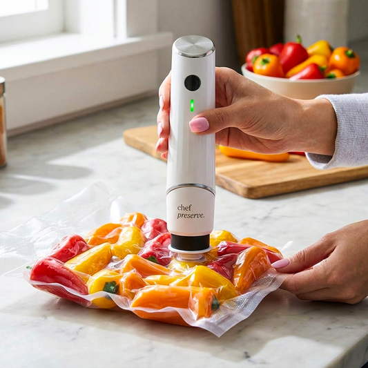 Ultra-Fast Compact Vacuum Sealer for Lazy People