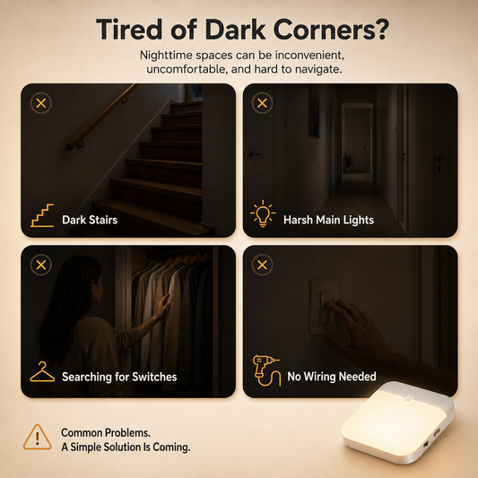 GlowEase™ Motion Night Light