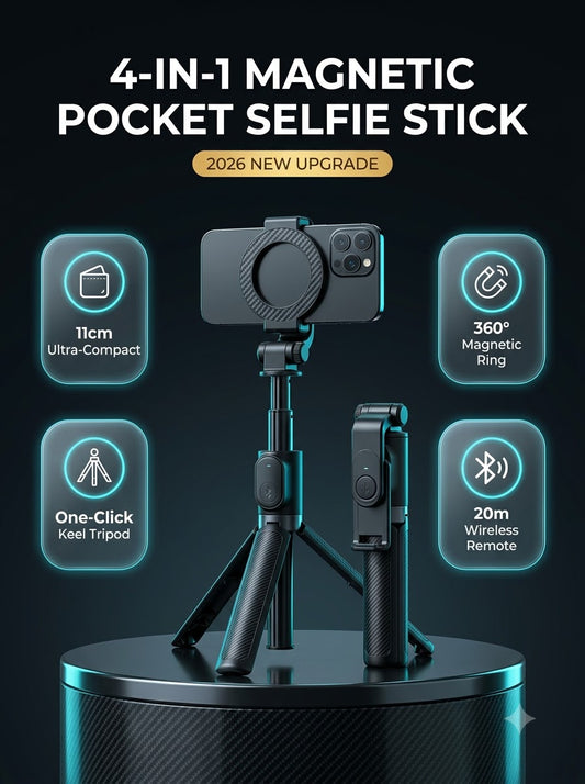 4-in-1 Magnetic Pocket Selfie